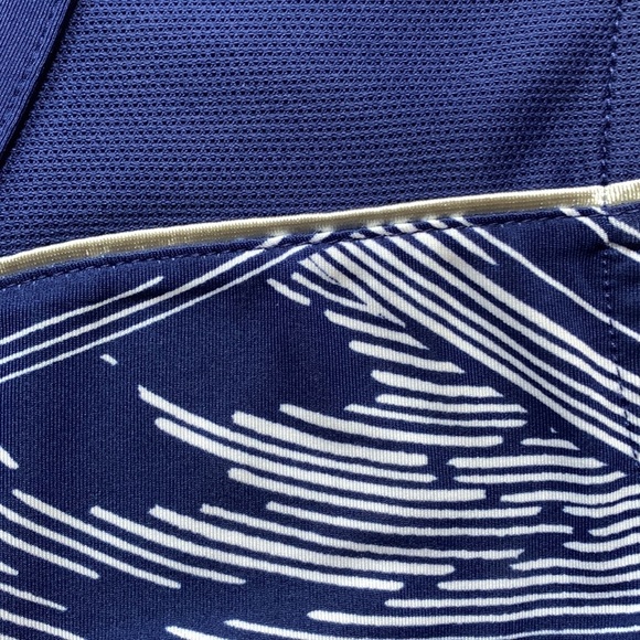 EPNY‎ Golf Swirling Print Sleeveless Polo - Picture 5 of 5